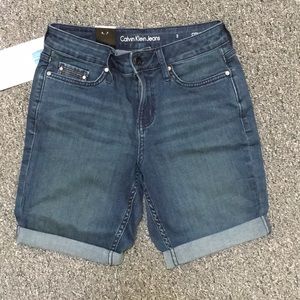 Calvin Klein Jean Shorts Size 2
